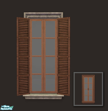 Sims 2 — Rejal Part 2 - Window 01 narrow by Murano — 