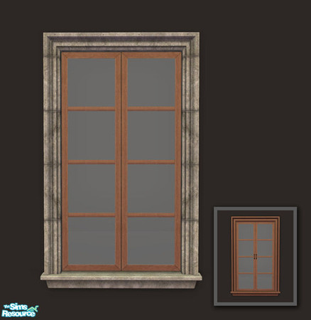 Sims 2 — Rejal Part 2 - Window 01 (no shutters) by Murano — 