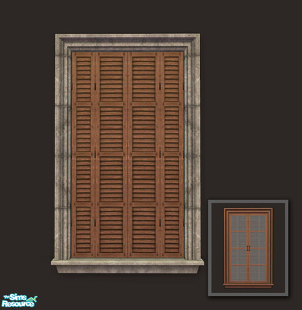 Sims 2 — Rejal Part 2 - Window 01 (closed) by Murano — 