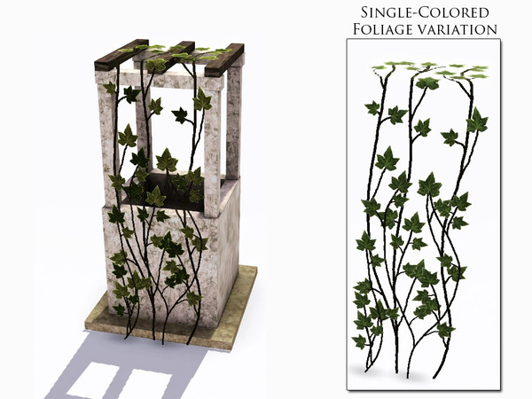 Sims 3 — Tall Ivy by sim_man123 — Tall Ivy, made for placement with my Square Well. Made by sim_man123 from TSR. TSRAA.