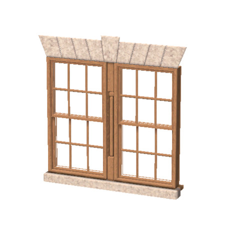 Sims 3 — Queen Anne Double Base by AppleFall — A window from the 'Queen Anne' Victorian London set. AppleTSR