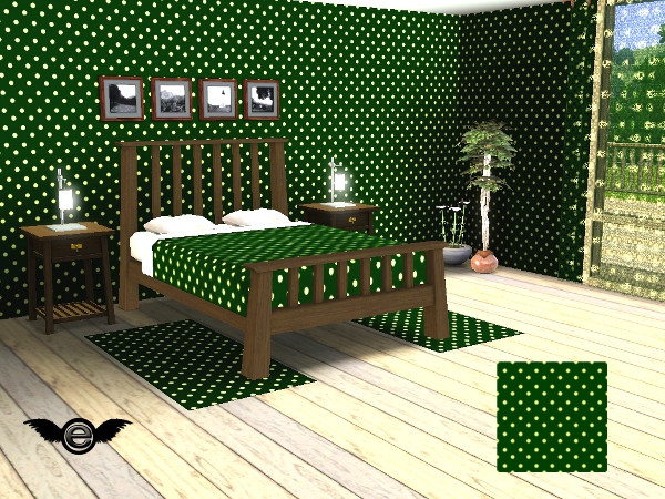 Sims 3 — Country Pattern Set Green - Pattern Dots  by engelchen1202 — Country Pattern Set Green - Pattern Dots by