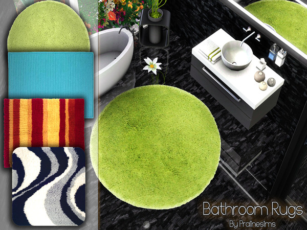 Sims 3 — Bathroom Rugs by Pralinesims — By Pralinesims