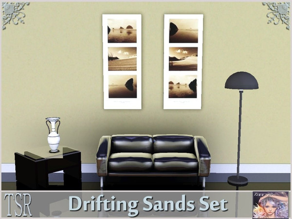 Sims 3 — Drifting Sands Set by ziggy28 — Two lovely paintings by the artist Jo Crowther. TSRAA