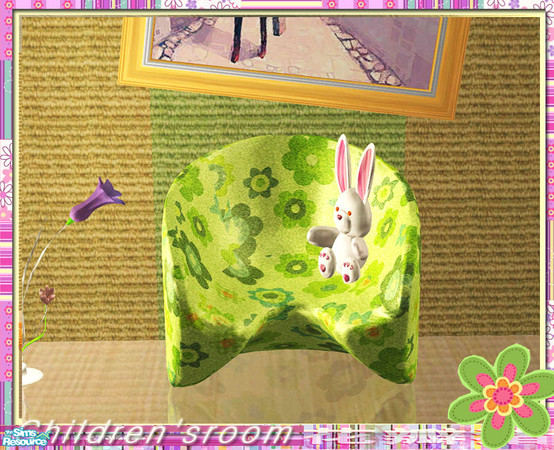 Sims 2 — Huabanzhu~Childrens/room - chairliving by huabanzhu — Yes,the chair is not new mesh ,it\'s including in my frist