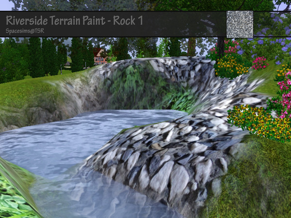 Sims 3 — Riverside Rock - by Spacesims by spacesims — Please do not re-upload my creations nor claim them as your own!