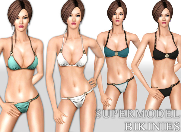 Sims 3 — SuperModel Bikini Set by saliwa — Saliwa The Sims Resource