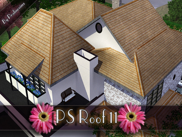 Sims 3 — PS Roof 11 by TSR Archive — By Pralinesims