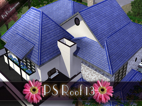 Sims 3 — PS Roof 13 by TSR Archive — By Pralinesims