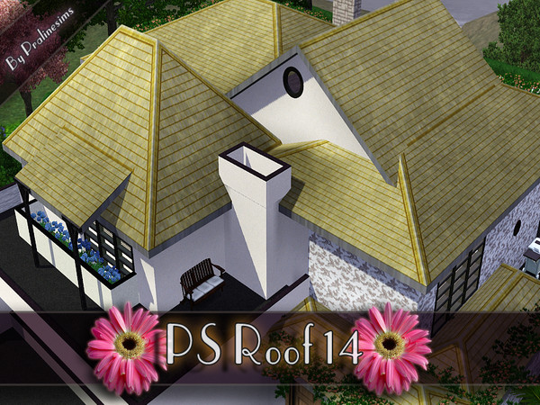Sims 3 — PS Roof 14 by TSR Archive — By Pralinesims
