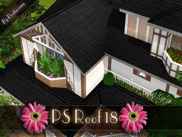 Sims 3 — PS Roof 18 by TSR Archive — By Pralinesims