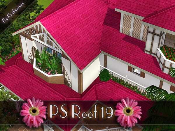 Sims 3 — PS Roof 19 by TSR Archive — By Pralinesims