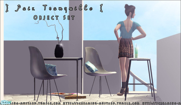 Sims 2 — [ Paix Tranquille ] - Object Set by Screaming_Mustard — 