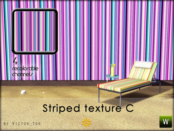 Sims 3 — Striped texture C by victor-tor — 