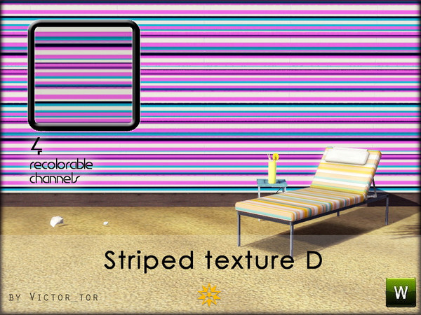 Sims 3 — Striped texture D by victor-tor — 