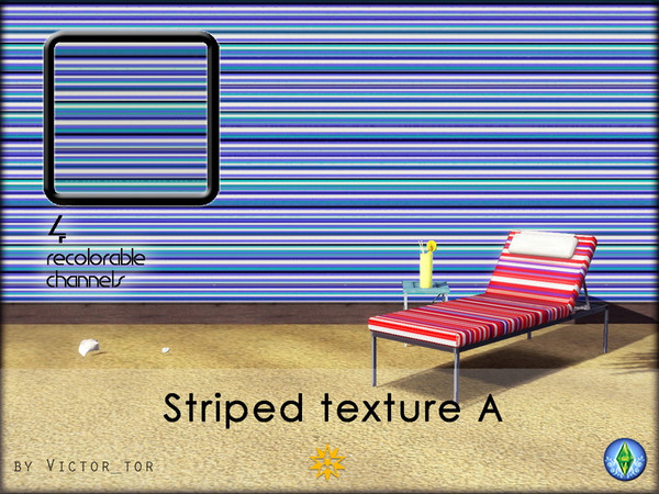 Sims 3 — Striped texture A by victor-tor — 