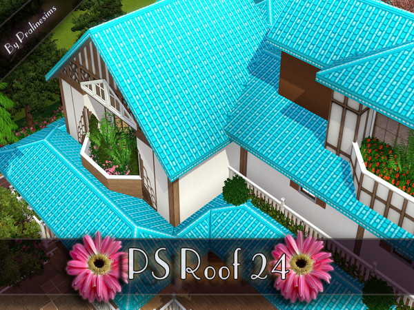 Sims 3 — PS Roof 24 by TSR Archive — Made By Pralinesims
