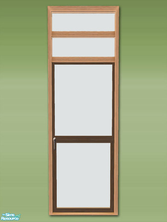 Sims 2 — Greenhouse Door - Lightened Metal Recolour by Shakeshaft — Part of a new mesh set of Greenhouse walls, there are