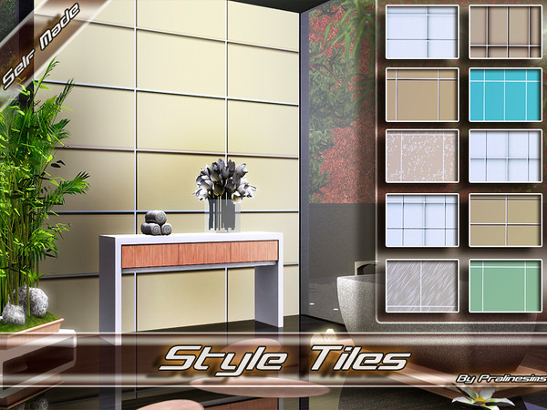 Sims 3 — Style Tiles by Pralinesims — By Pralinesims