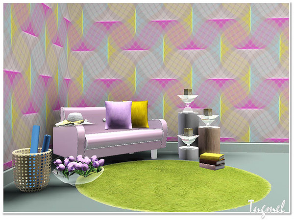 Sims 3 — Geometric Pattern Set-01a by TugmeL — by TugmeL