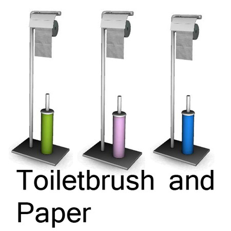 Sims 3 — BuffyASummer_Bathroom_Splish-Splash_Toilettbrush01 by BuffSumm — created by BuffyASummer (BuffSumm) @TSR Part of