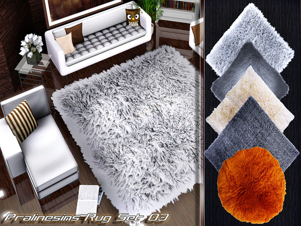 Sims 3 — Rug Set 3 by Pralinesims — By Pralinesims