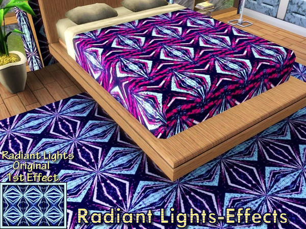 Sims 3 — Radiant Lights-Effects by allison731 — This set includes two abstract patterns. These patterns are effects(made