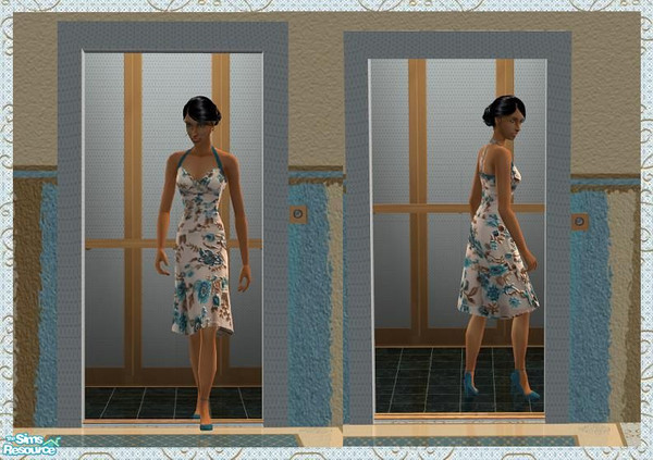 Sims 2 — TC73 Restaurant Build Set - Ultravator Elevator by mianatw1 — TC73 Recolor of the Ultravator Shaft by SchafftCo.