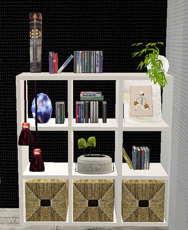 Sims 2 — Marshall - bookcase by steffor — 