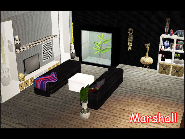 Sims 2 — Marshall by steffor — the perfect livingroom (at least for me *lol*)
