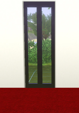 Sims 3 — modern windows set-no3 by darkfairy2 — Third window of my modern windows set.It is recolourable and the mesh is