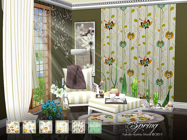 Sims 3 — Spring Set by Takdis — Requires: Only Main Game