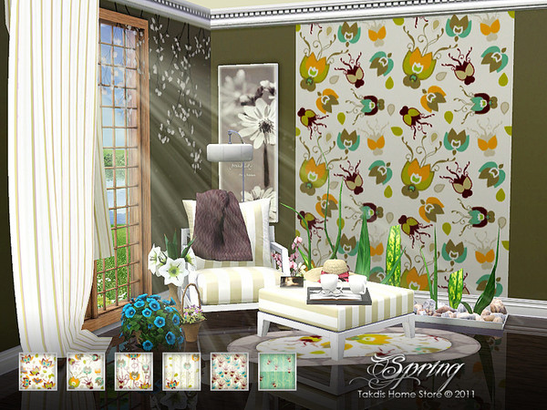 Sims 3 — Spring Set 2 by Takdis — Requires: Only Main Game
