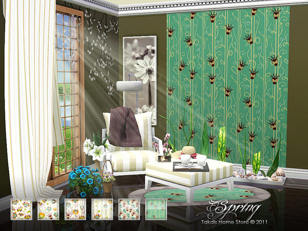 Sims 3 — Spring Set 6 by Takdis — Requires: Only Main Game