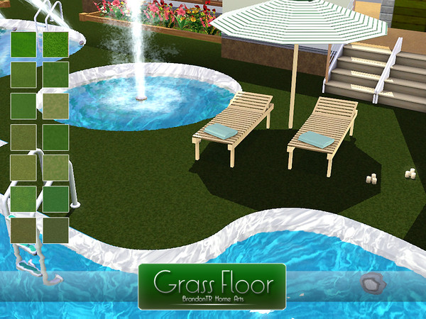Sims 3 — GrassFloor13 by brandontr — BrandonTR Home Arts