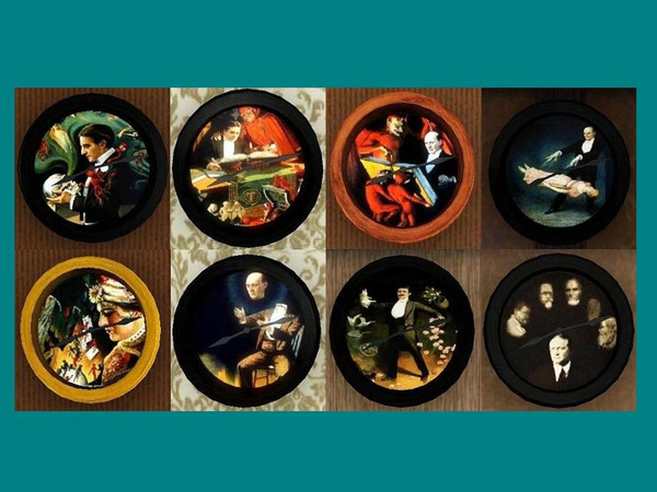 Sims 3 — Para Magic Clock Set2 by paramiti — Set of 8 Individual Vintage Magician Clocks 