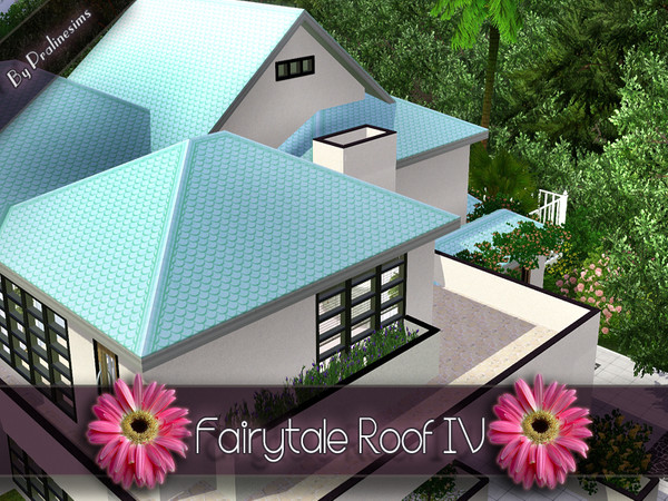 Sims 3 — Fairytale Roof IV by TSR Archive — By Pralinesims