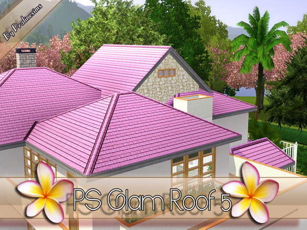 Sims 3 — PS Glam Roof 5 by TSR Archive — By Pralinesims