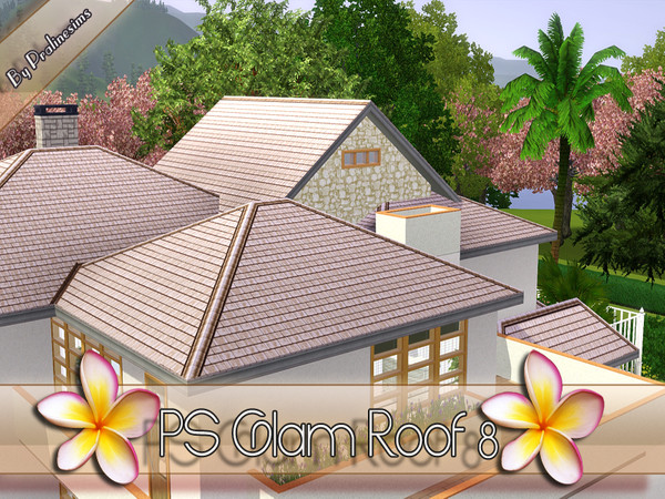 Sims 3 — PS Glam Roof 8 by TSR Archive — By Pralinesims