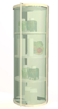 Sims 2 — Usefull - fridge by steffor — 