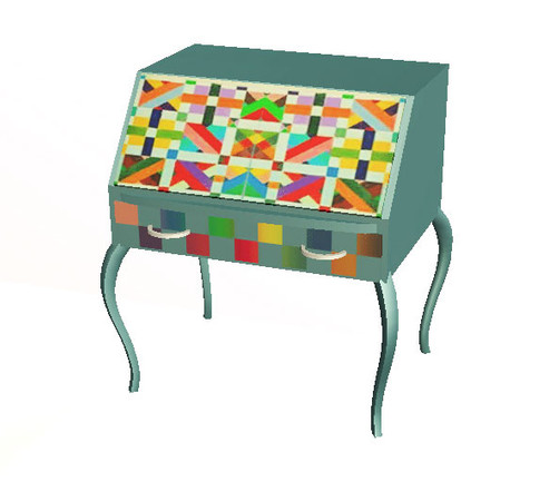 Sims 2 — Usefull - secretary desk by steffor — 