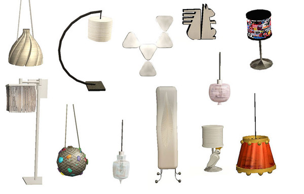 Sims 2 — Lightcollection11 by steffor — lights please!