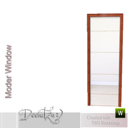 Sims 3 — Modern Window by deeiutza — By deeiutza @TSR