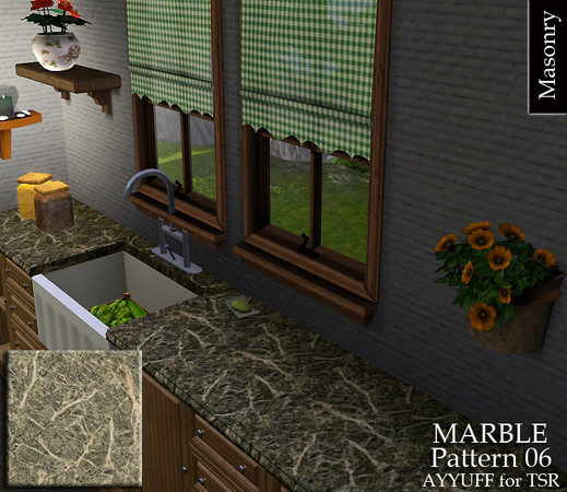 Sims 3 — Marble Pattern06 by ayyuff — Marble Pattern06