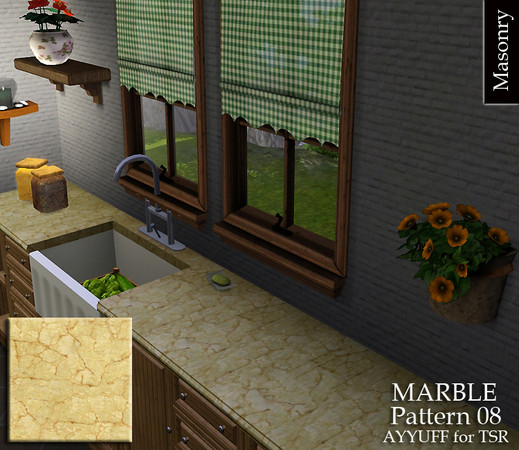 Sims 3 — Marble Pattern08 by ayyuff — Marble Pattern08