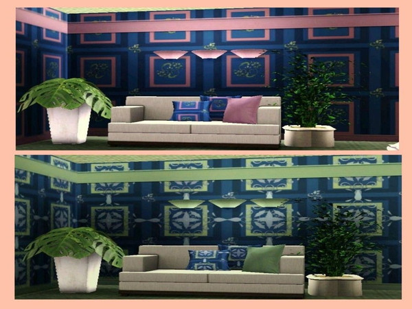 Sims 3 — Feeling Blue Patterns by Denise_Designs — By; Denise Designs