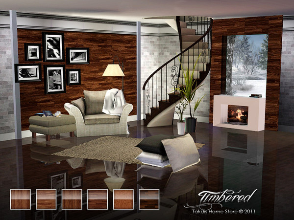 Sims 3 — Timbered Set 2 by Takdis — Requires: Only Main Game
