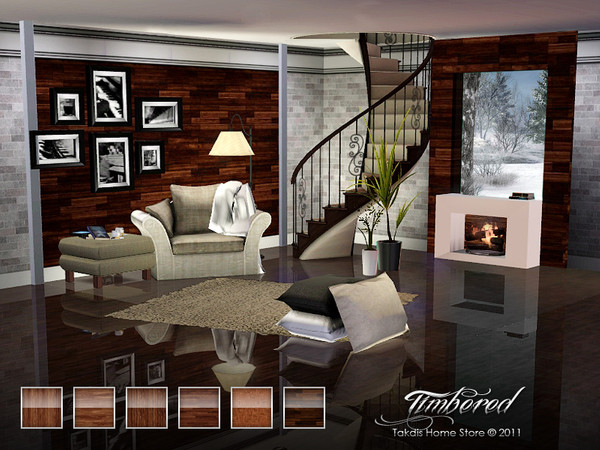 Sims 3 — Timbered Set 6 by Takdis — Requires: Only Main Game