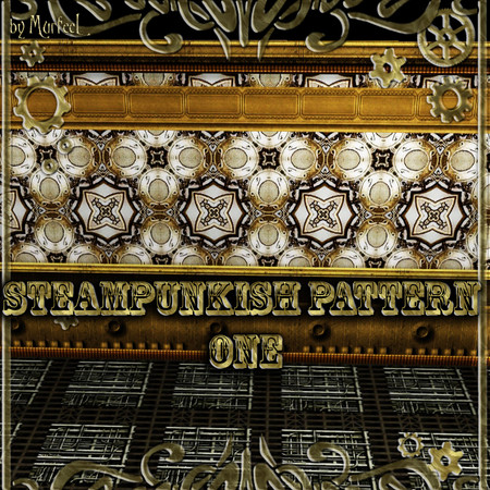 Sims 3 — Pattern 1 by murfeel — A Steampunkish pattern.