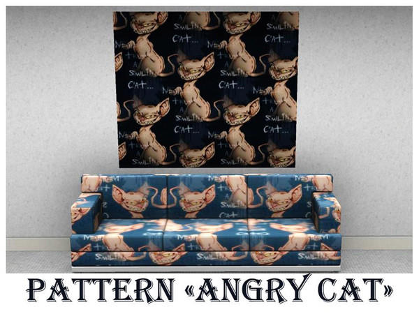 Sims 3 — Angry cat pattern by Markesha — 